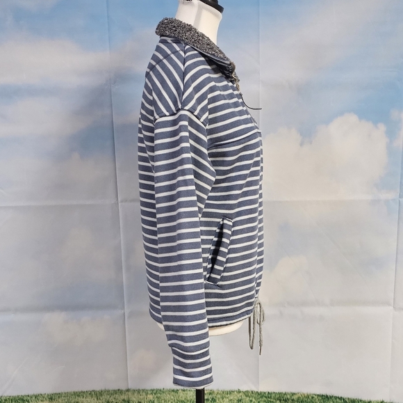 SIMPLY SOUTHERN | THE BOYFRIEND FLEECE LINED QUARTER ZIP SWEATSHIRT PULL… - Picture 5 of 16